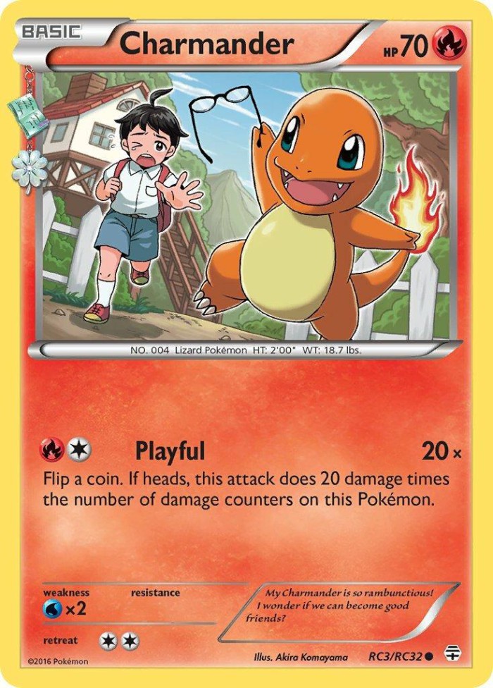 Carte Pokémon: Charmander [Salamèche]