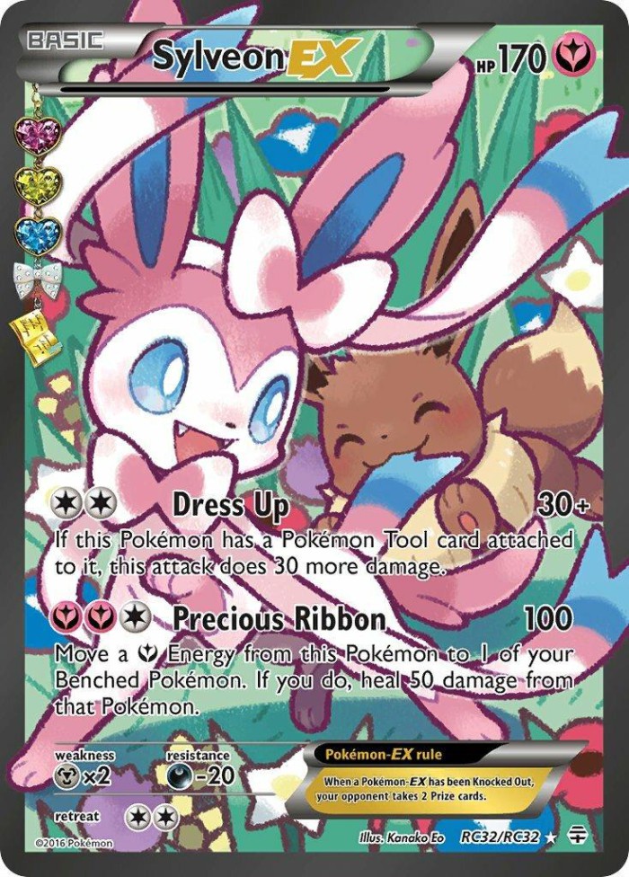 Carte Pokémon: Sylveon EX [Nymphali EX]