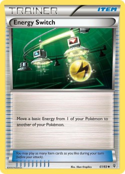 Carte Pokémon: Energy Switch