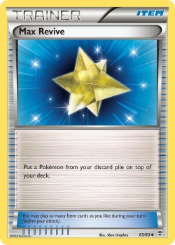 Carte Pokémon: Max Revive