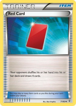 Carte Pokémon: Red Card