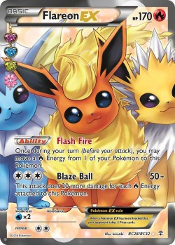 Carte Pokémon: Flareon EX