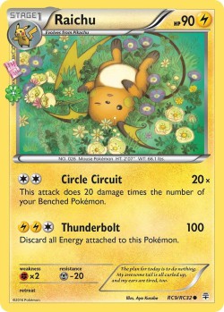 Carte Pokémon: Raichu