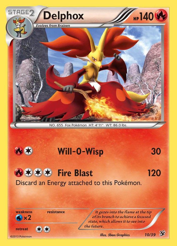 Carte Pokémon: Delphox [Goupelin]