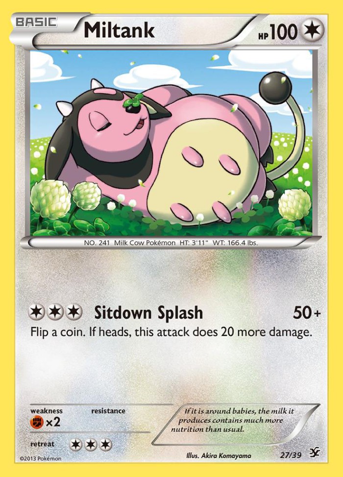 Carte Pokémon: Miltank [Écrémeuh]