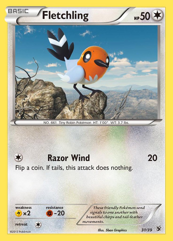 Carte Pokémon: Fletchling [Passerouge]