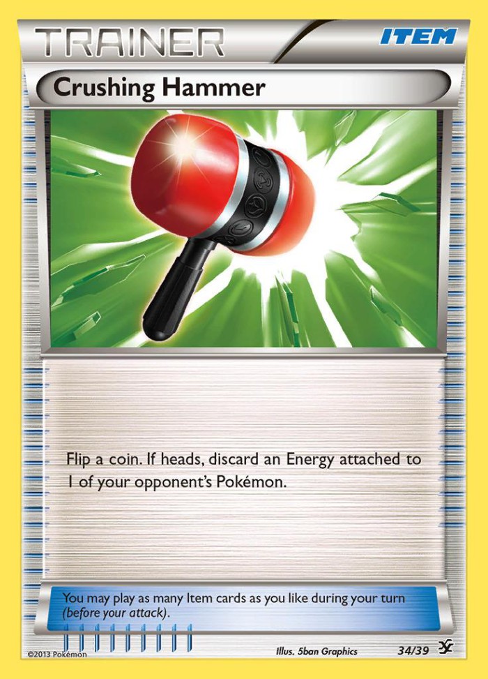 Carte Pokémon: Crushing Hammer [Maillet Écrasant]