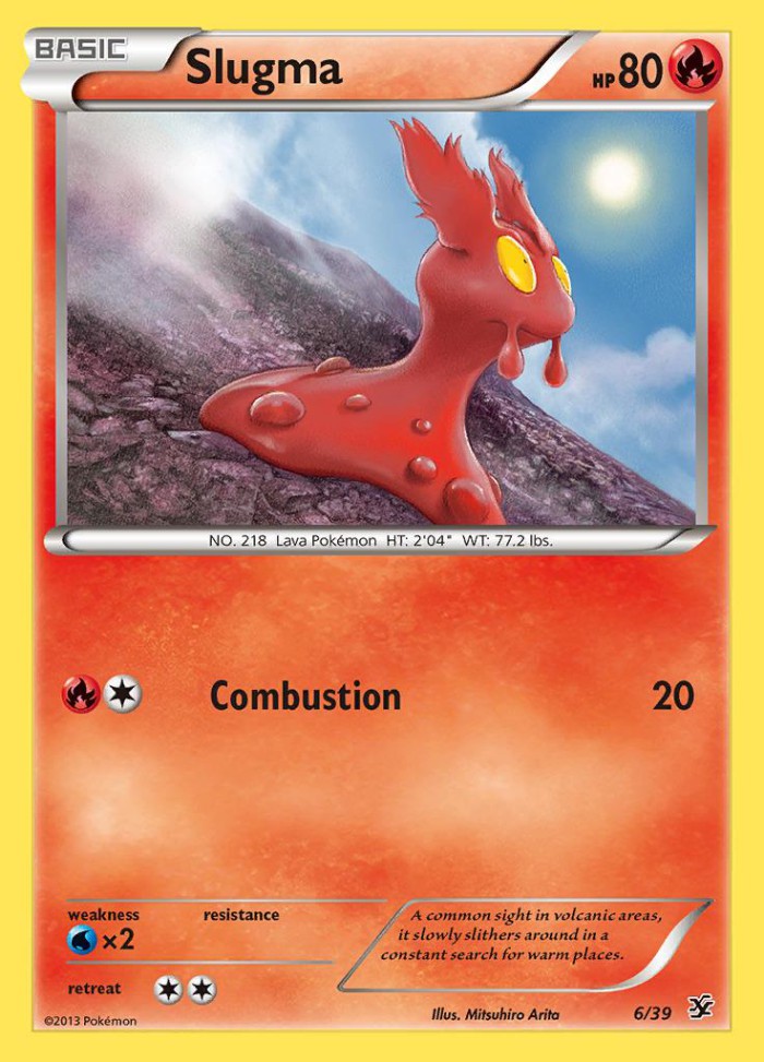 Carte Pokémon: Slugma [Limagma]