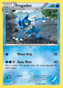 Carte Pokémon: Frogadier