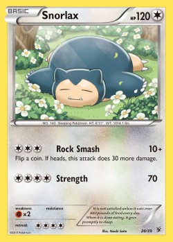 Carte Pokémon: Snorlax