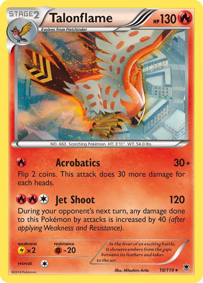 Carte Pokémon: Talonflame [Flambusard]