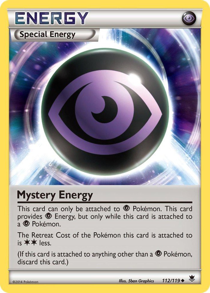 Carte Pokémon: Mystery Energy [Énergie Mystère]