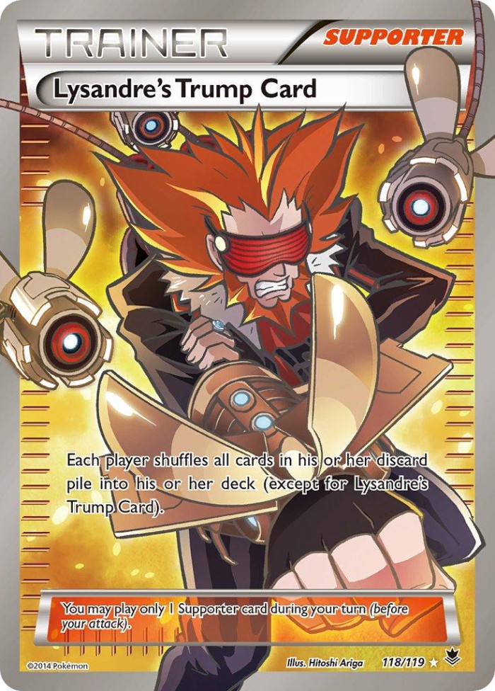 Carte Pokémon: Lysandre's Trump Card [Atout de Lysandre]