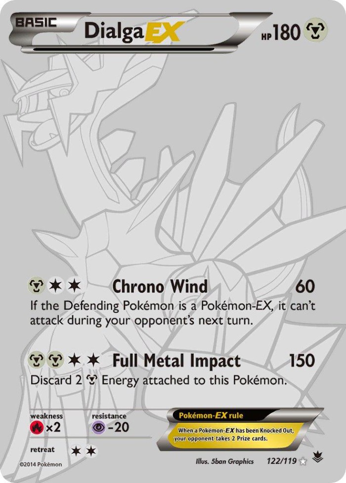 Carte Pokémon: Dialga EX [Dialga EX]