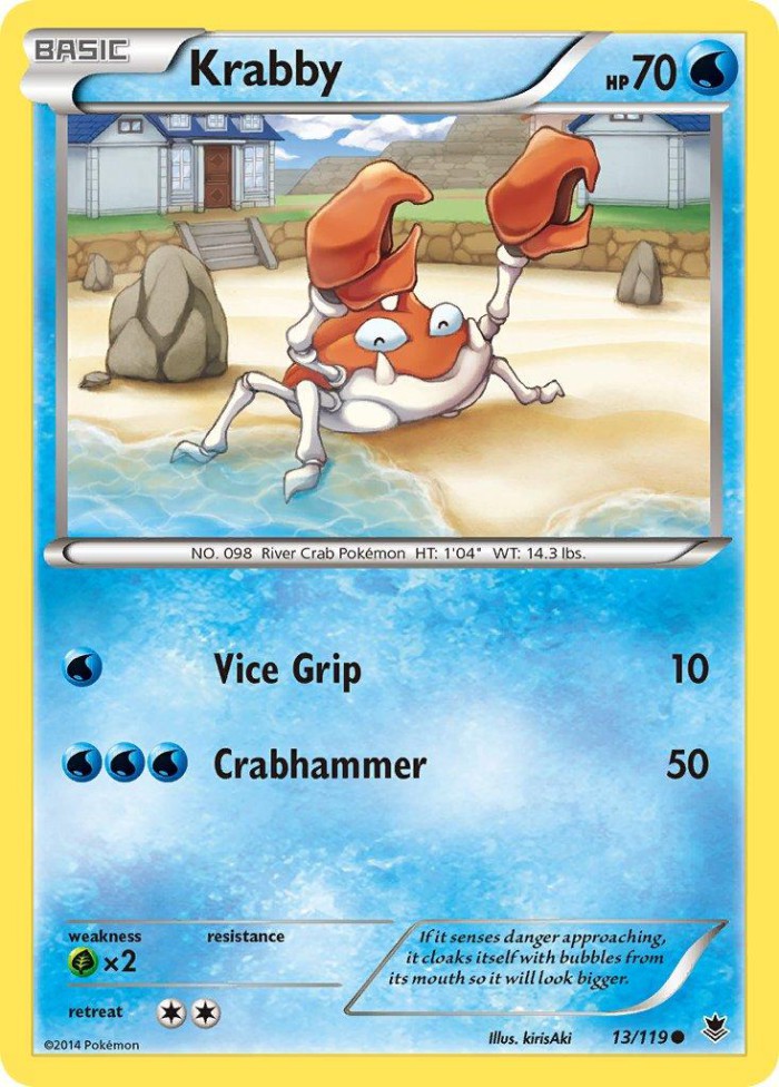 Carte Pokémon: Krabby [Krabby]