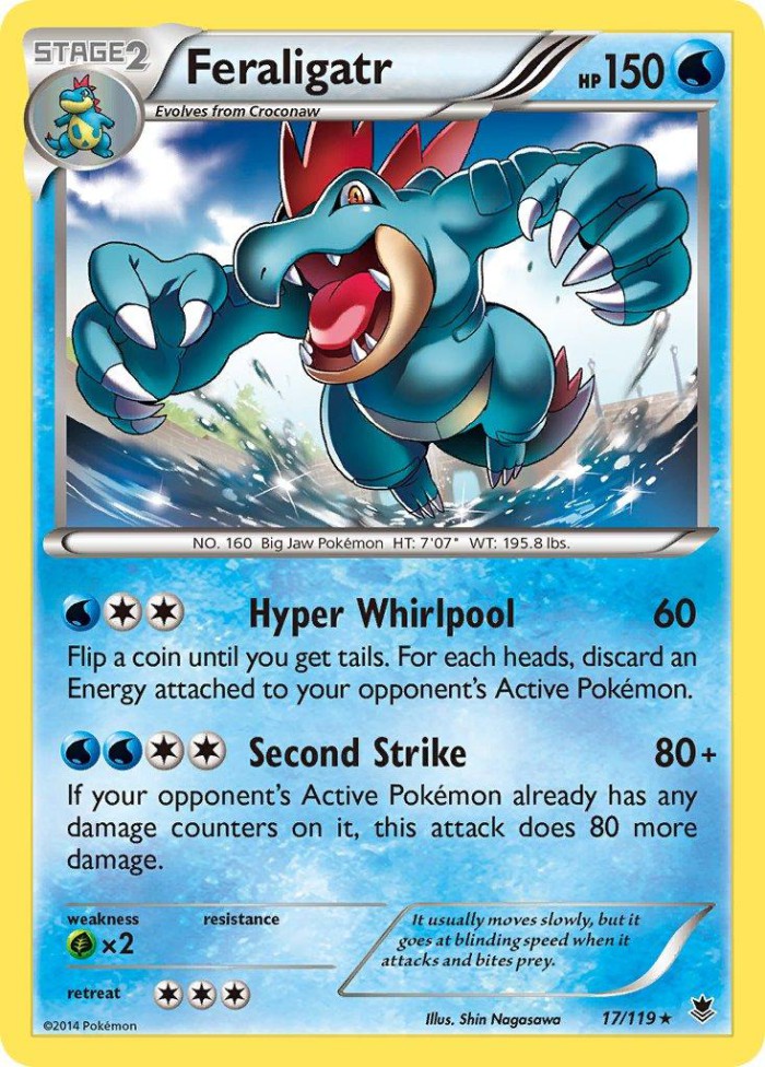 Carte Pokémon: Feraligatr [Aligatueur]