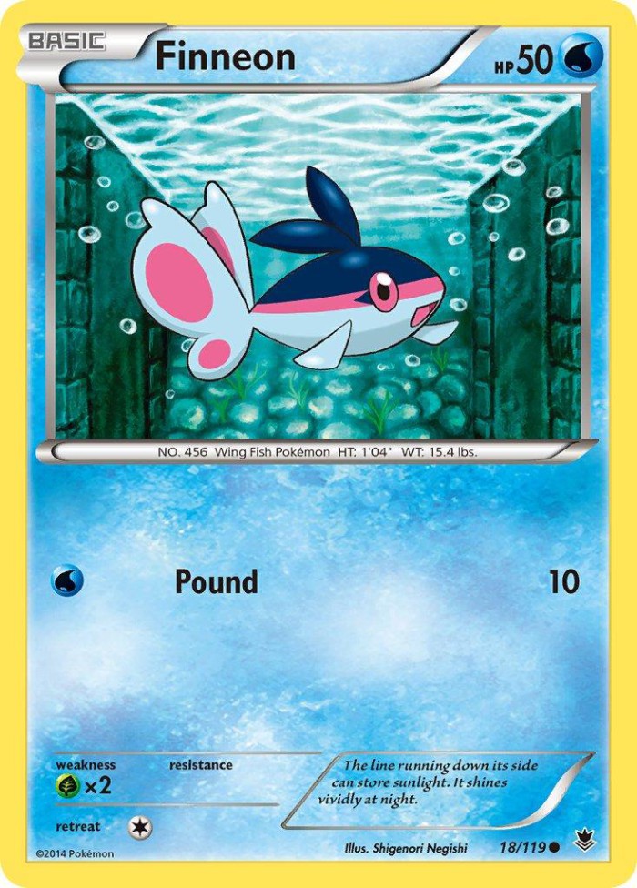 Carte Pokémon: Finneon [Écayon]