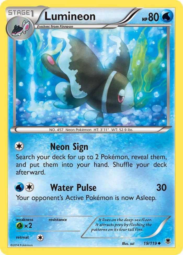 Carte Pokémon: Lumineon [Luminéon]