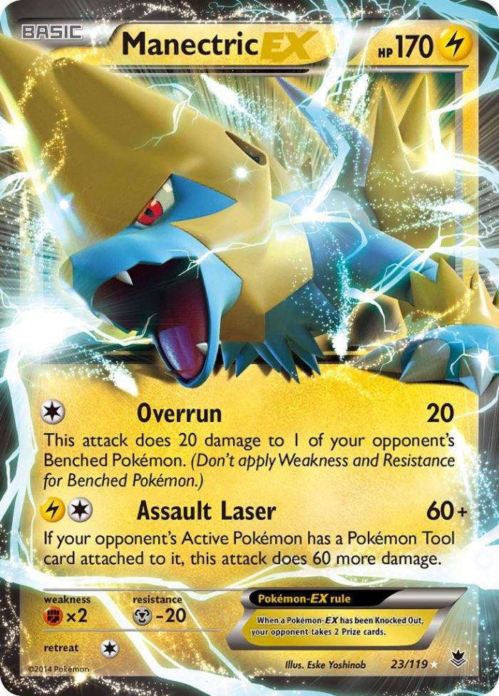 Carte Pokémon: Manectric EX [Élecsprint EX]