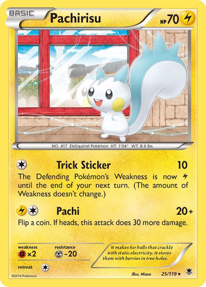 Carte Pokémon: Pachirisu [Pachirisu]