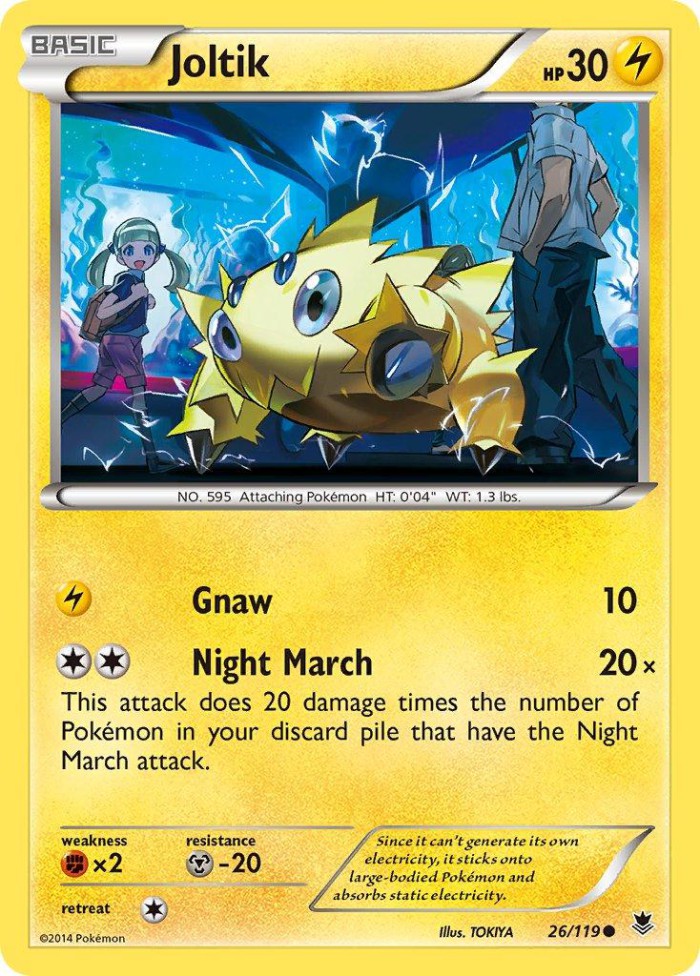 Carte Pokémon: Joltik [Statitik]