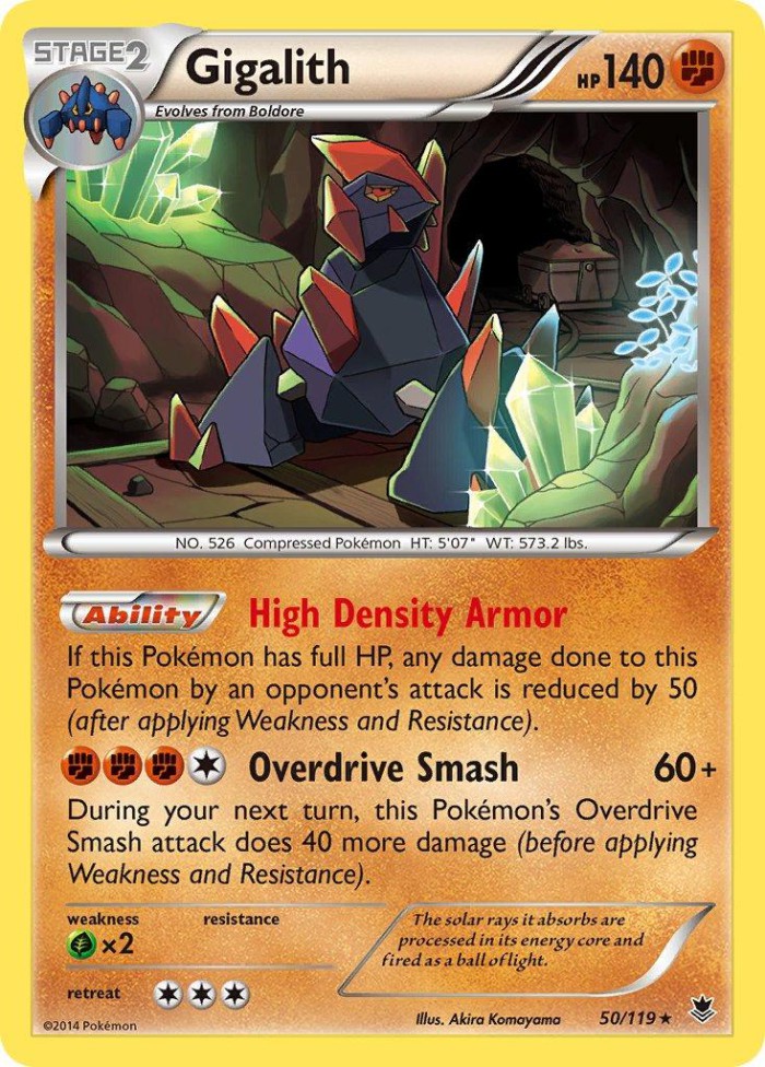 Carte Pokémon: Gigalith [Gigalithe]