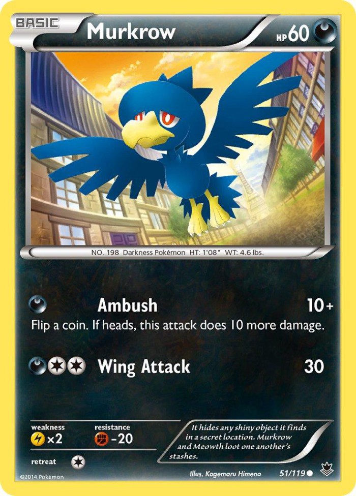 Carte Pokémon: Murkrow [Cornèbre]