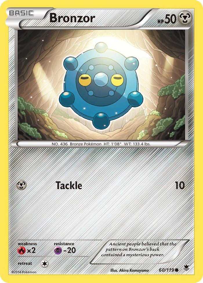 Carte Pokémon: Bronzor [Archéomire]