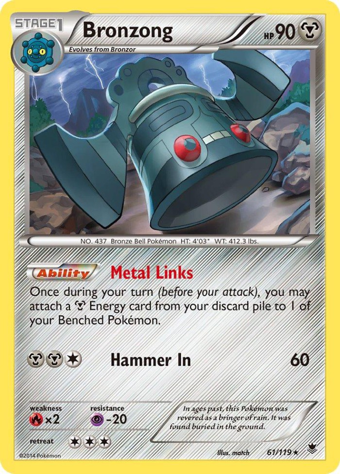 Carte Pokémon: Bronzong [Archéodong]