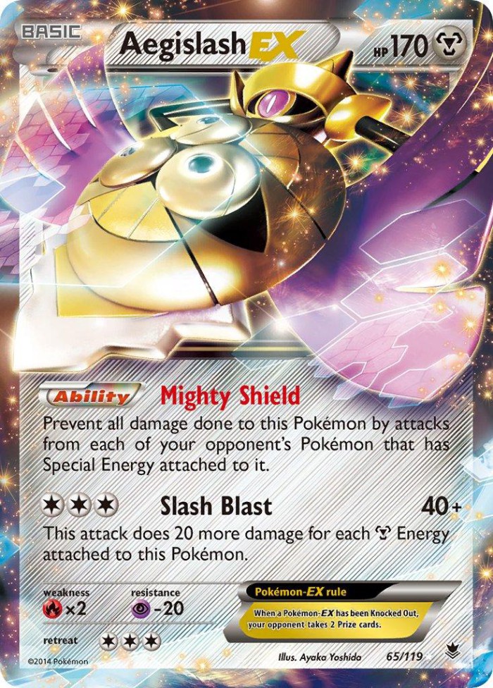 Carte Pokémon: Aegislash EX [Exagide EX]