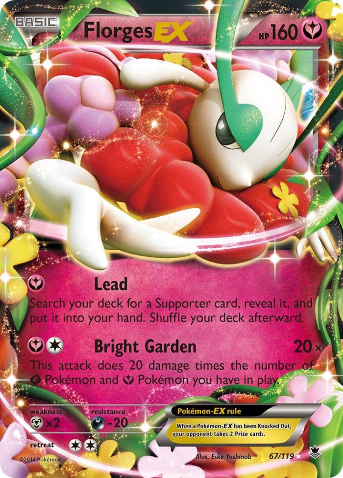 Carte Pokémon: Florges EX [Florges EX]