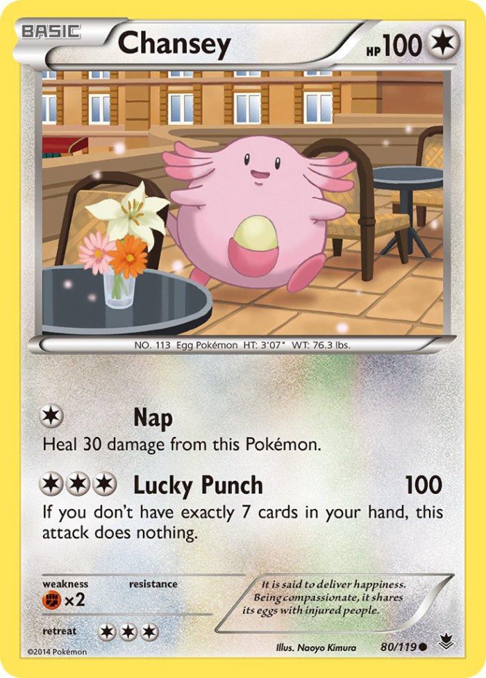 Carte Pokémon: Chansey [Leveinard]