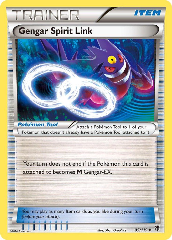 Carte Pokémon: Gengar Spirit Link [Lien Spirituel Ectoplasma]