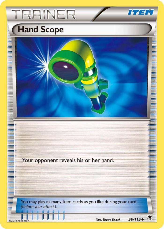 Carte Pokémon: Hand Scope [Scrute Main]