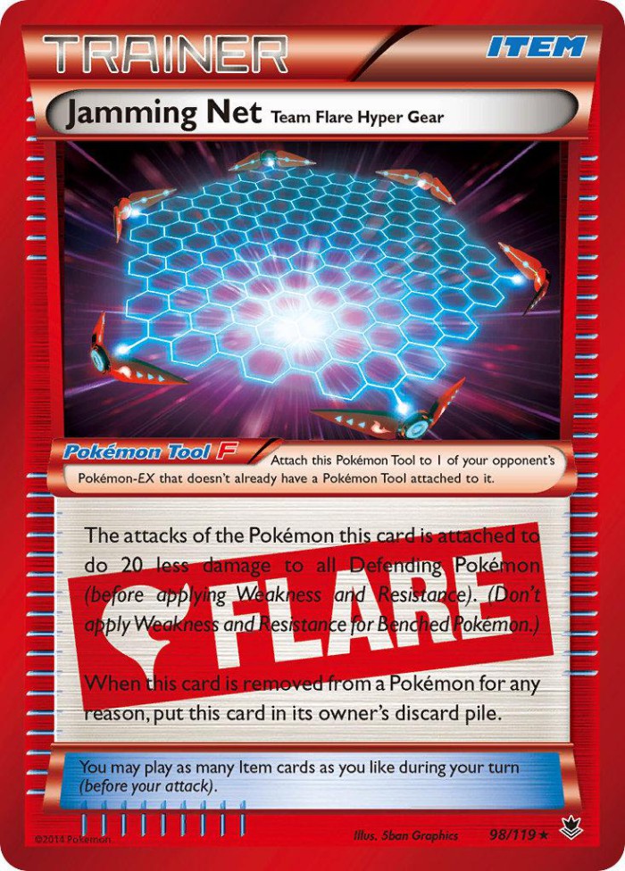 Carte Pokémon: Jamming Net [Filet Entravant]