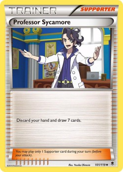 Carte Pokémon: Professor Sycamore