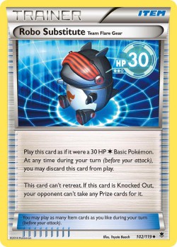 Carte Pokémon: Robo Substitute