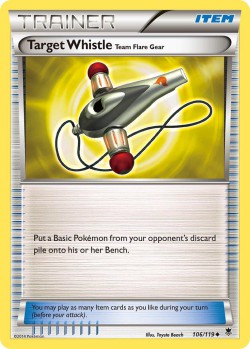 Carte Pokémon: Target Whistle