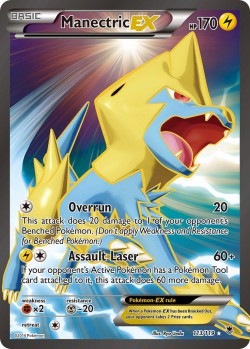 Carte Pokémon: Manectric EX