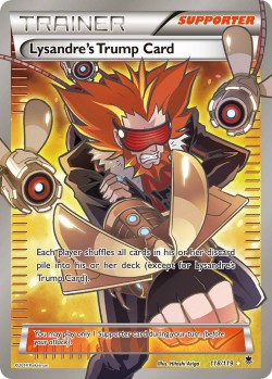 Carte Pokémon: Lysandre's Trump Card