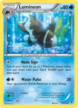 Carte Pokémon: Lumineon