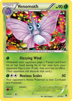 Carte Pokémon: Venomoth