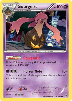 Carte Pokémon: Gourgeist