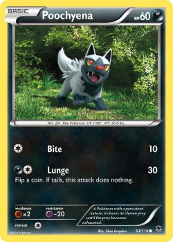 Carte Pokémon: Poochyena