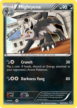 Carte Pokémon: Mightyena