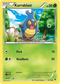 Carte Pokémon: Karrablast