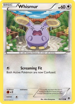 Carte Pokémon: Whismur