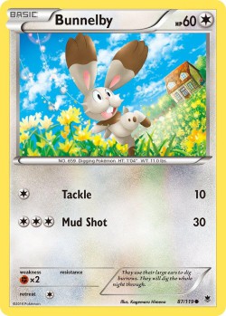 Carte Pokémon: Bunnelby