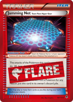 Carte Pokémon: Jamming Net