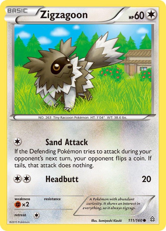 Carte Pokémon: Zigzagoon [Zigzaton]